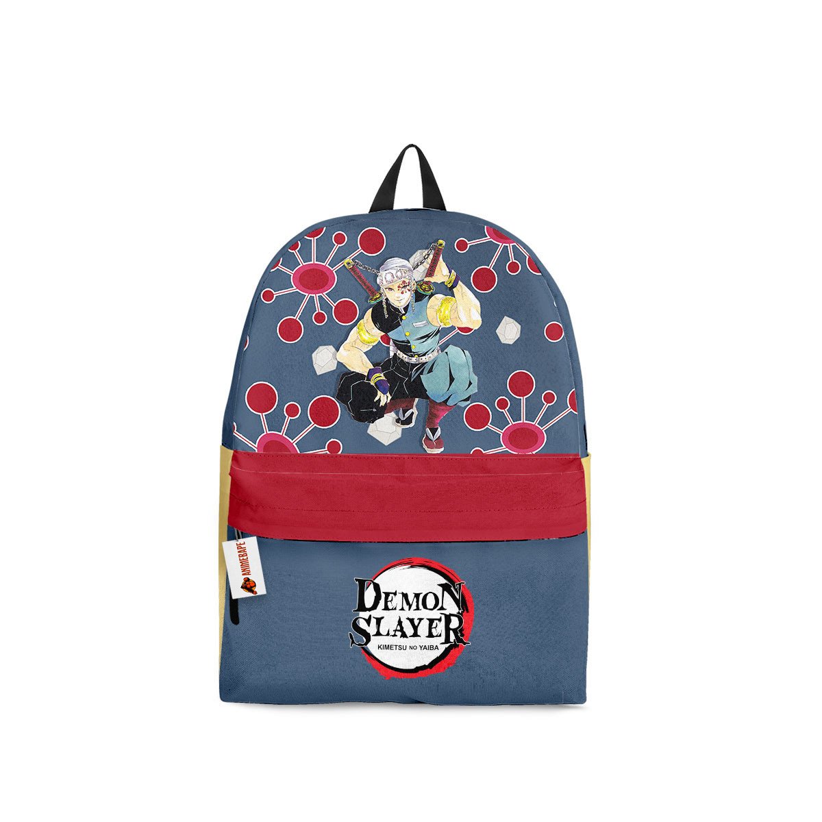 Kids School Backpack Tengen Uzui School Bag Demon Slayer Kimetsu No Yaiba