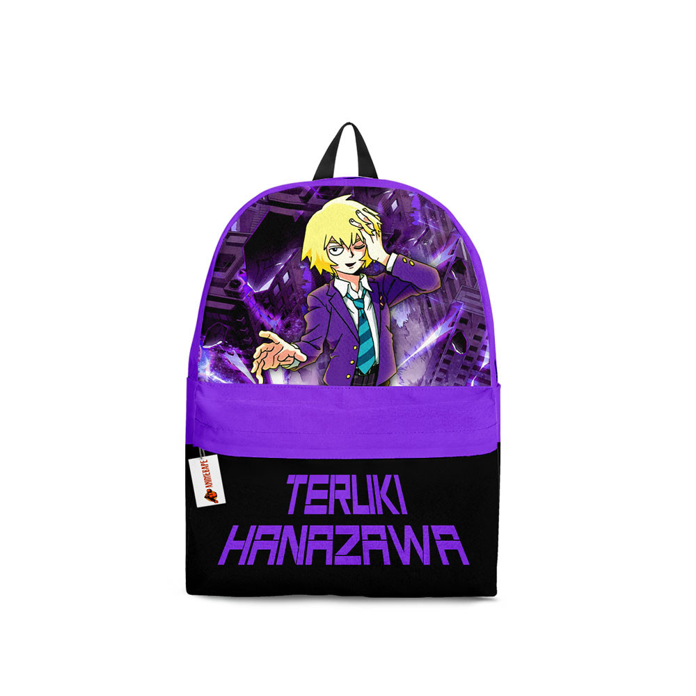Kids School Backpack Teruki Hanazawa Mob Psycho 100 School Bag