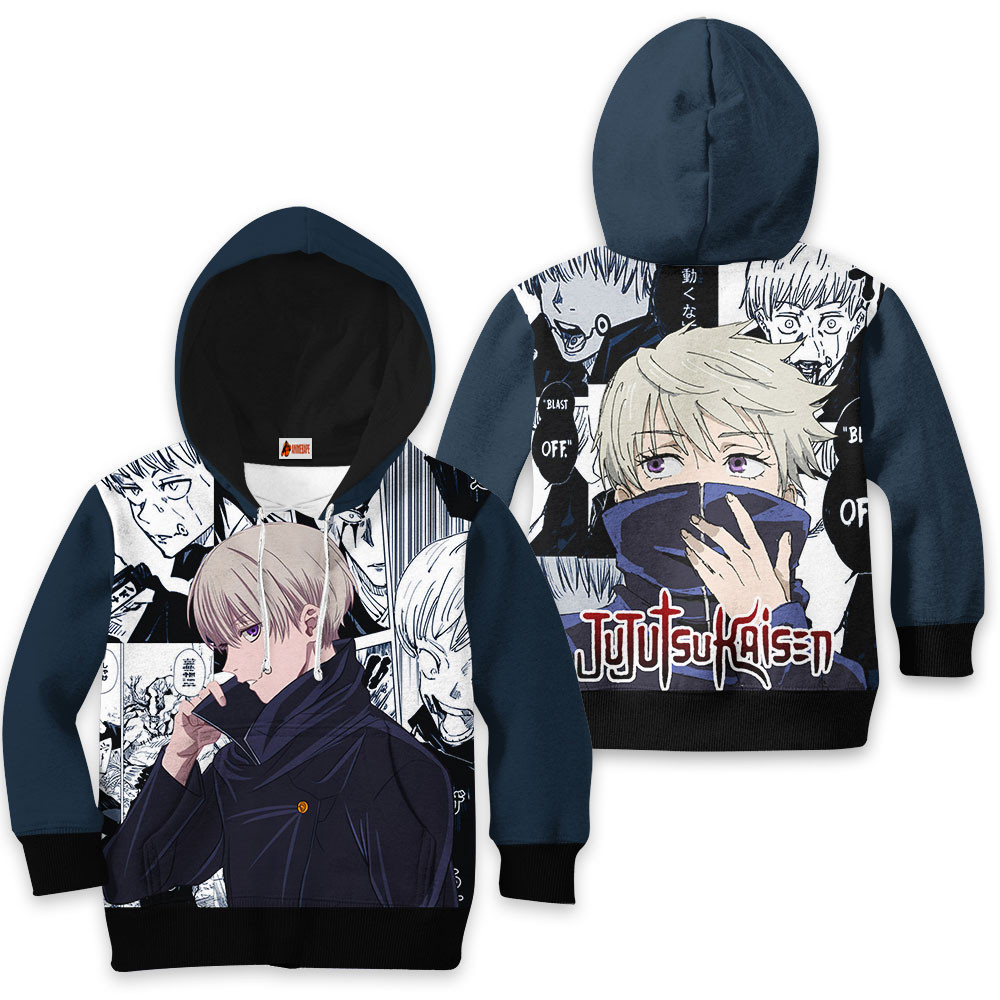 Kids Hoodie Toge Inumaki Anime Jujutsu Kaisen