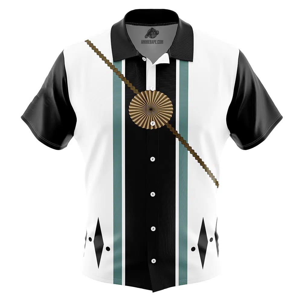 Toshiro Hitsugaya Bleach Button Up Hawaiian Shirt