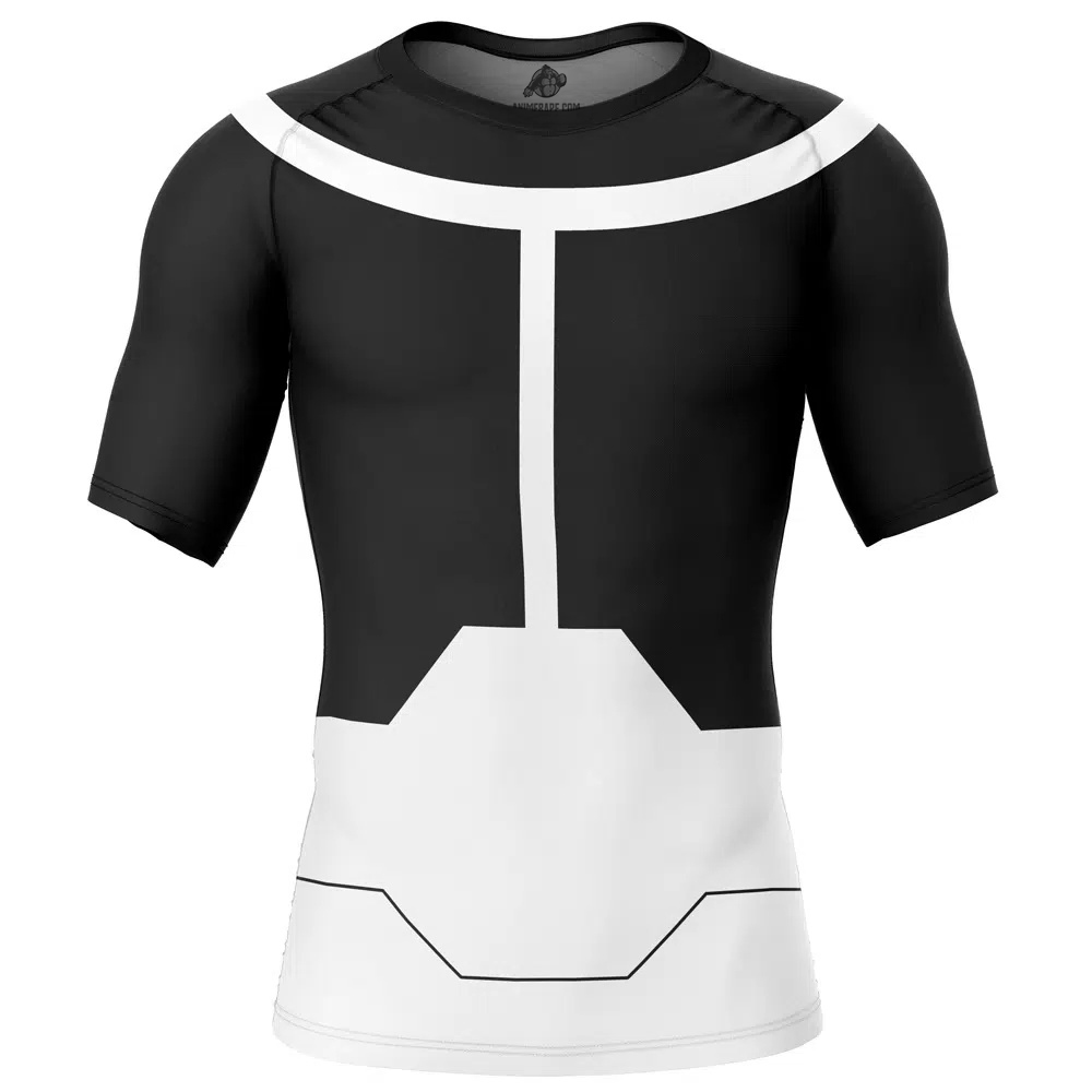 Viltrumite Executioner Black and White Invincible Short Sleeve Rash ...
