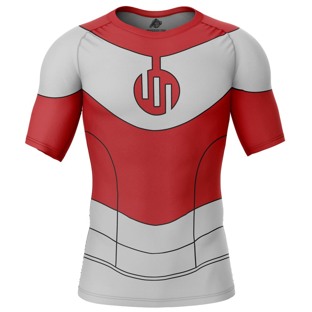 Viltrumite Leader Thragg Invincible Short Sleeve Rash Guard Compression ...