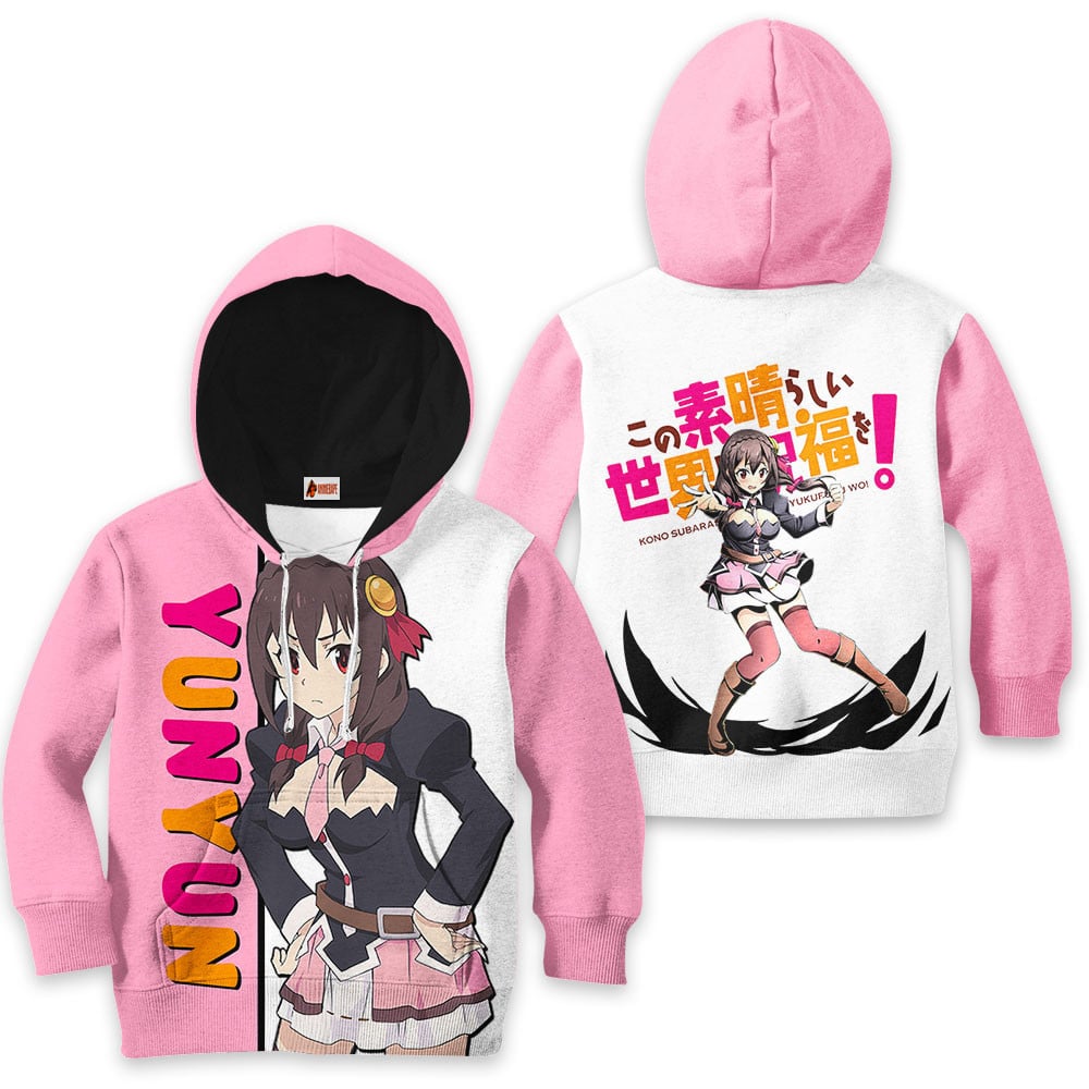 Kids Hoodie Yunyun KonoSuba God's Blessing on This Wonderful World!