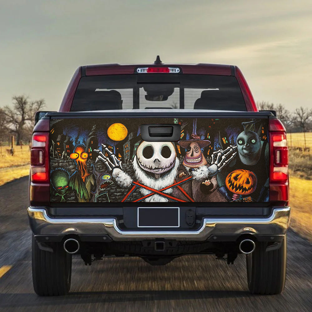 Jack Skellington The Nightmare Before Christmas Truck Tailgate Decal Sticker
