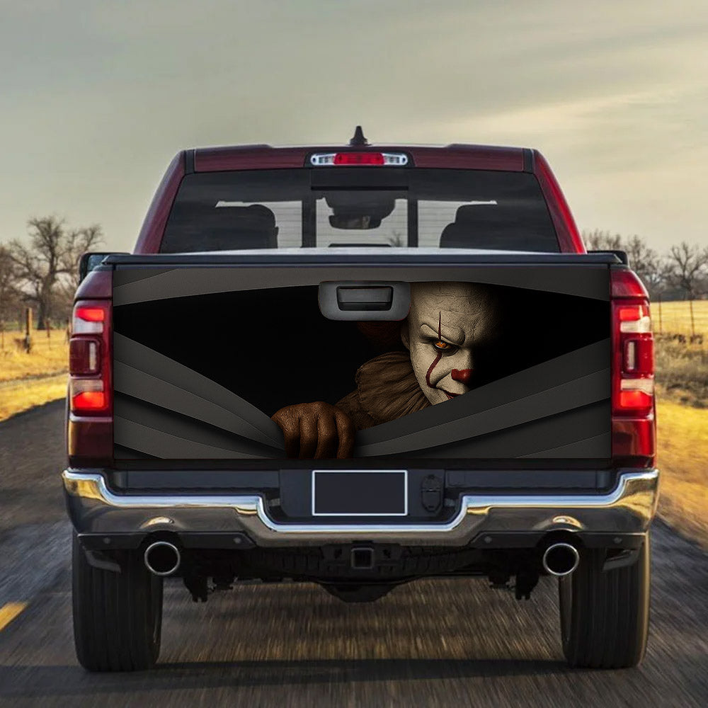 Pennywise IT Hide Truck Tailgate Decal Sticker
