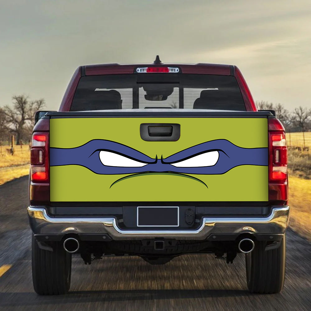 TMNT Turtle Purple Mask Truck Tailgate Decal Sticker