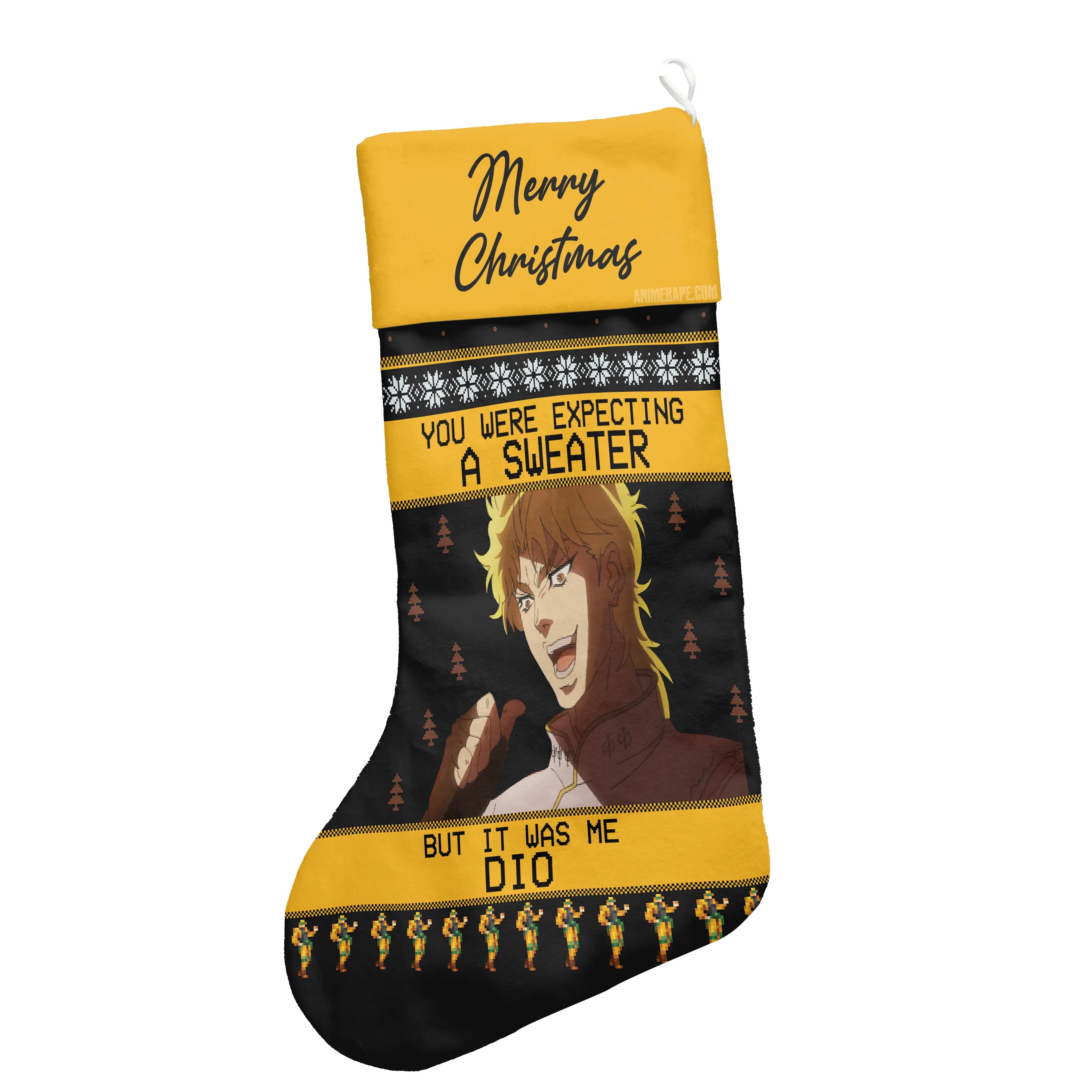 It Was Me Dio Jojoâ€™s Bizarre Adventure Christmas Stocking