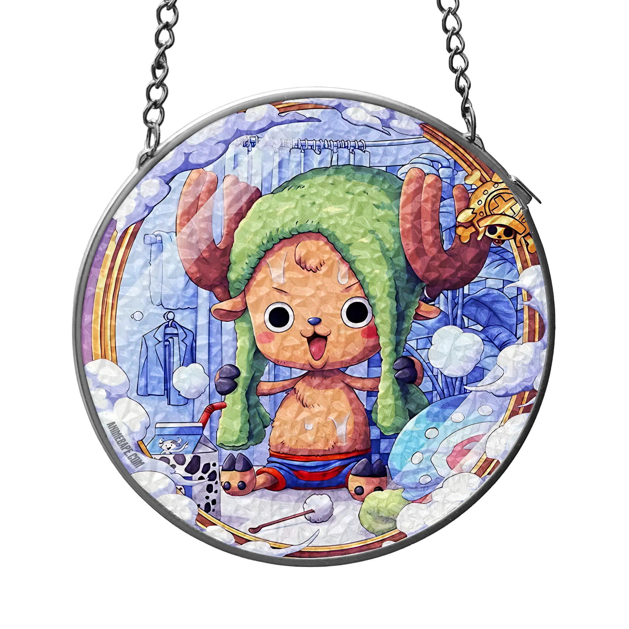 Tony Tony Chopper One Piece V7 Stained Glass Suncatchers