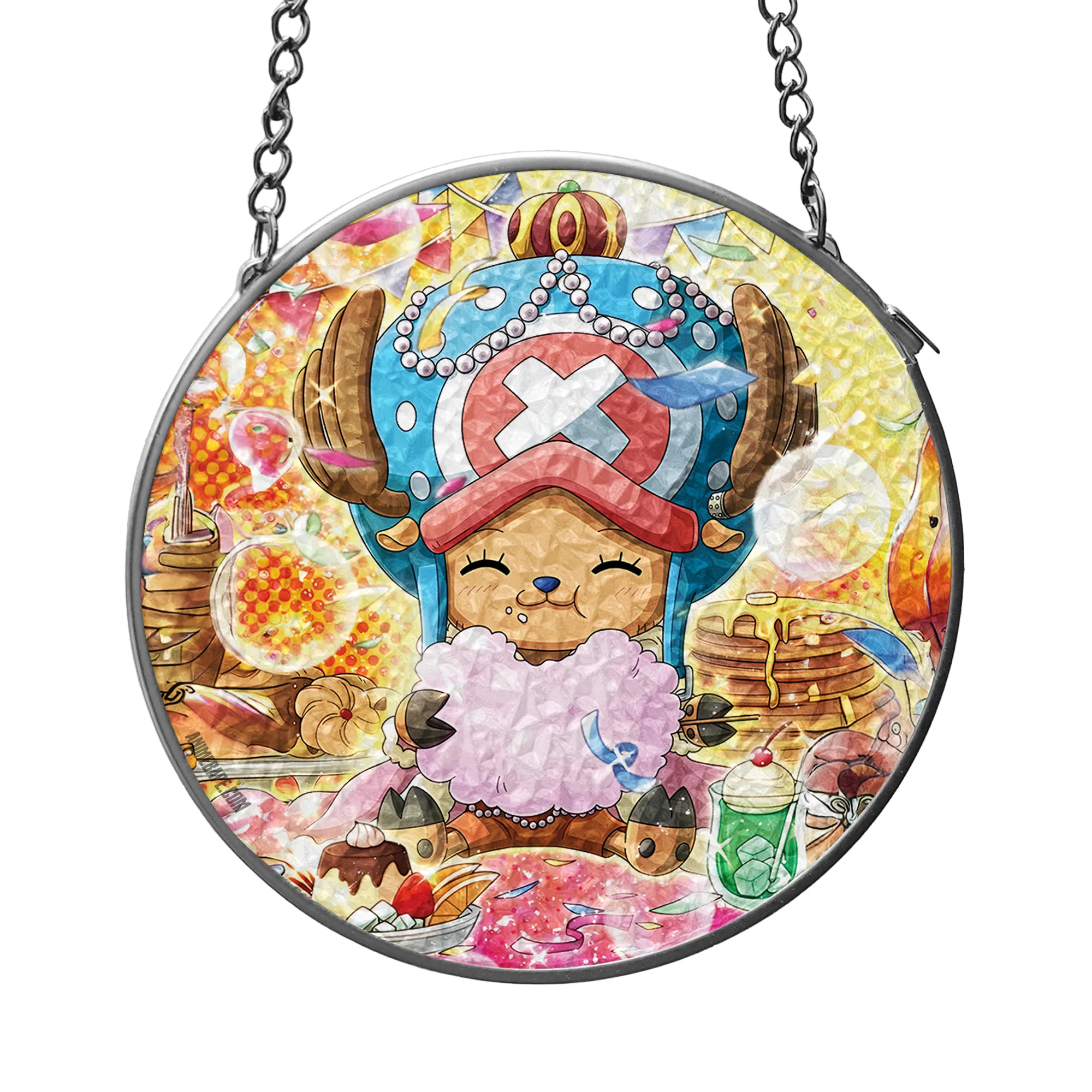 Tony Tony Chopper One Piece V9 Stained Glass Suncatchers