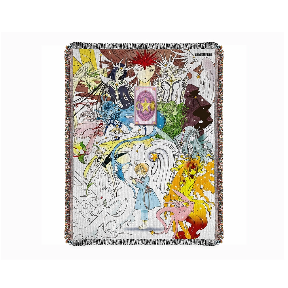 Cardcaptor Sakura Tapestry Bedspread Blanket