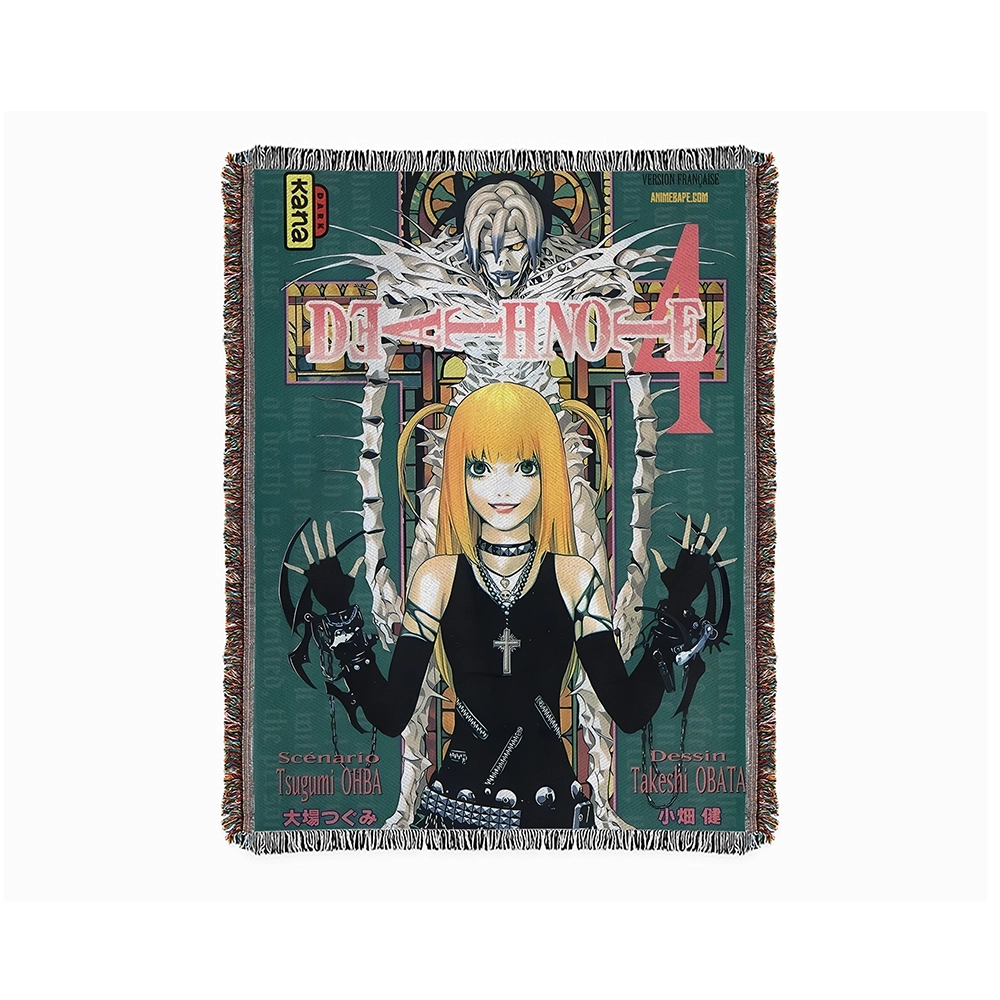 Death Note Misa Tapestry Blanket Bedspread
