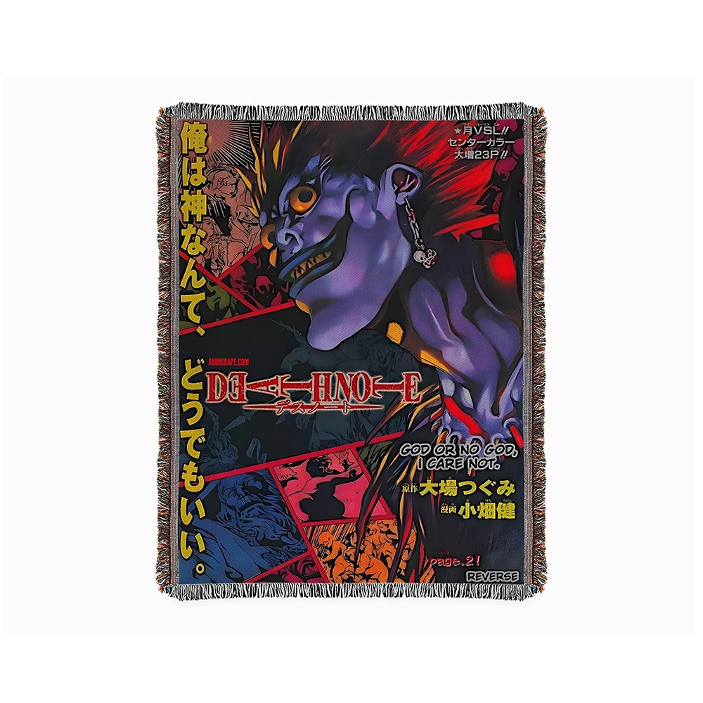 Death Note Ryuk Tapestry Blanket Bedspread