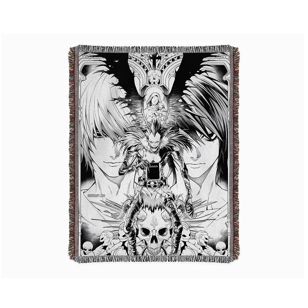 Death Note Bedspread Blanket Tapestry