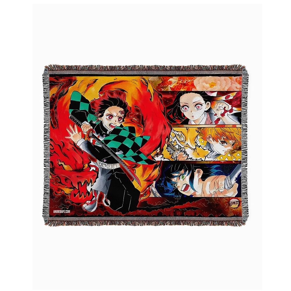 Demon Slayer Blanket Bedspread Tapestry