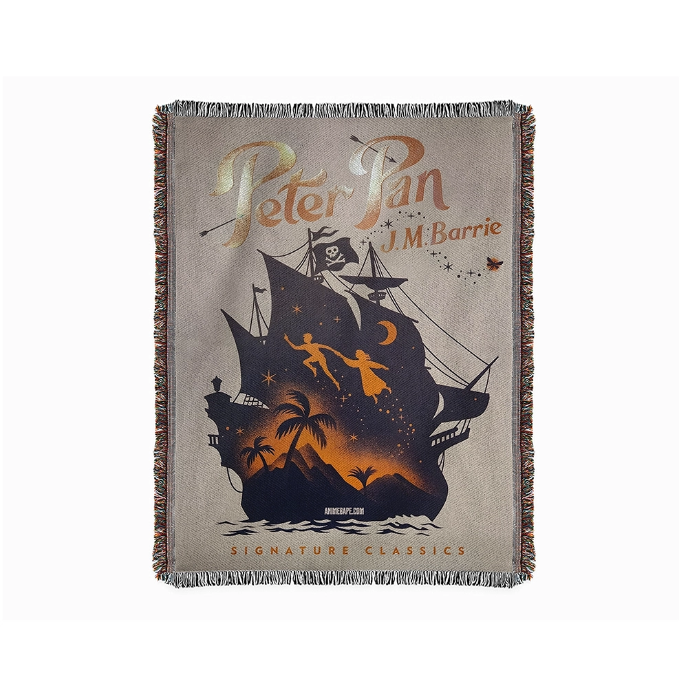 Disney Peter Pan Tapestry Blanket Bedspread