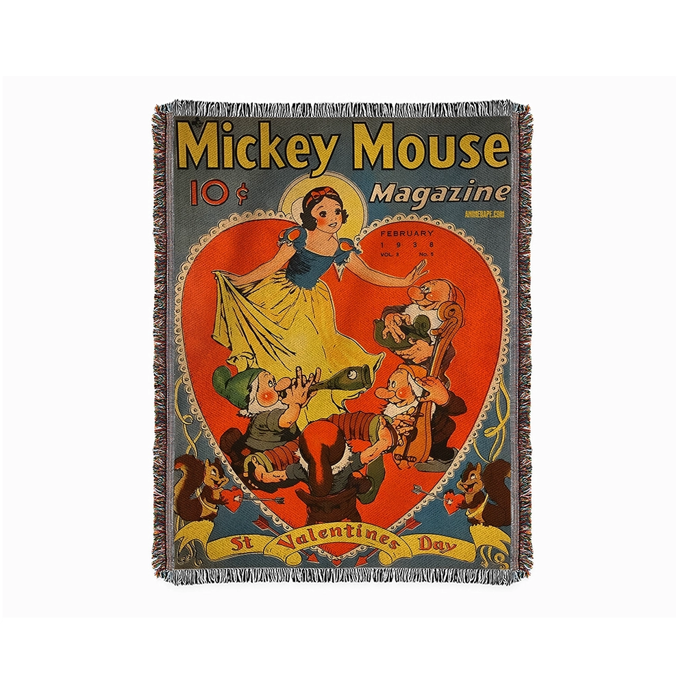 Disney Snow White Tapestry Blanket Bedspread