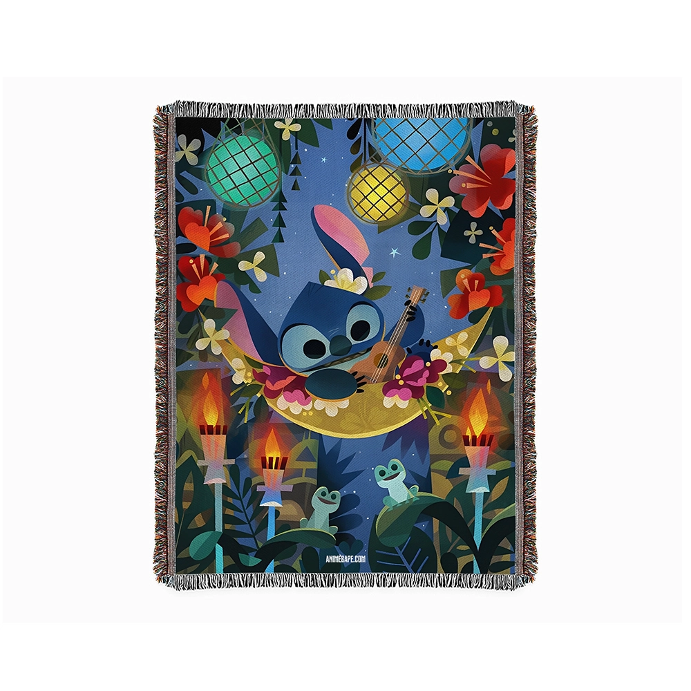 Disney Stitch Tapestry Blanket Bedspread