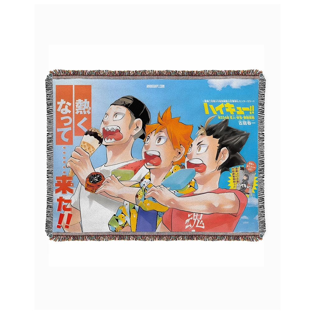 Haikyuu!! Bedspread Blanket Tapestry
