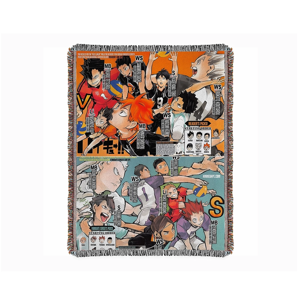 Haikyuu!! Tapestry Bedspread Blanket