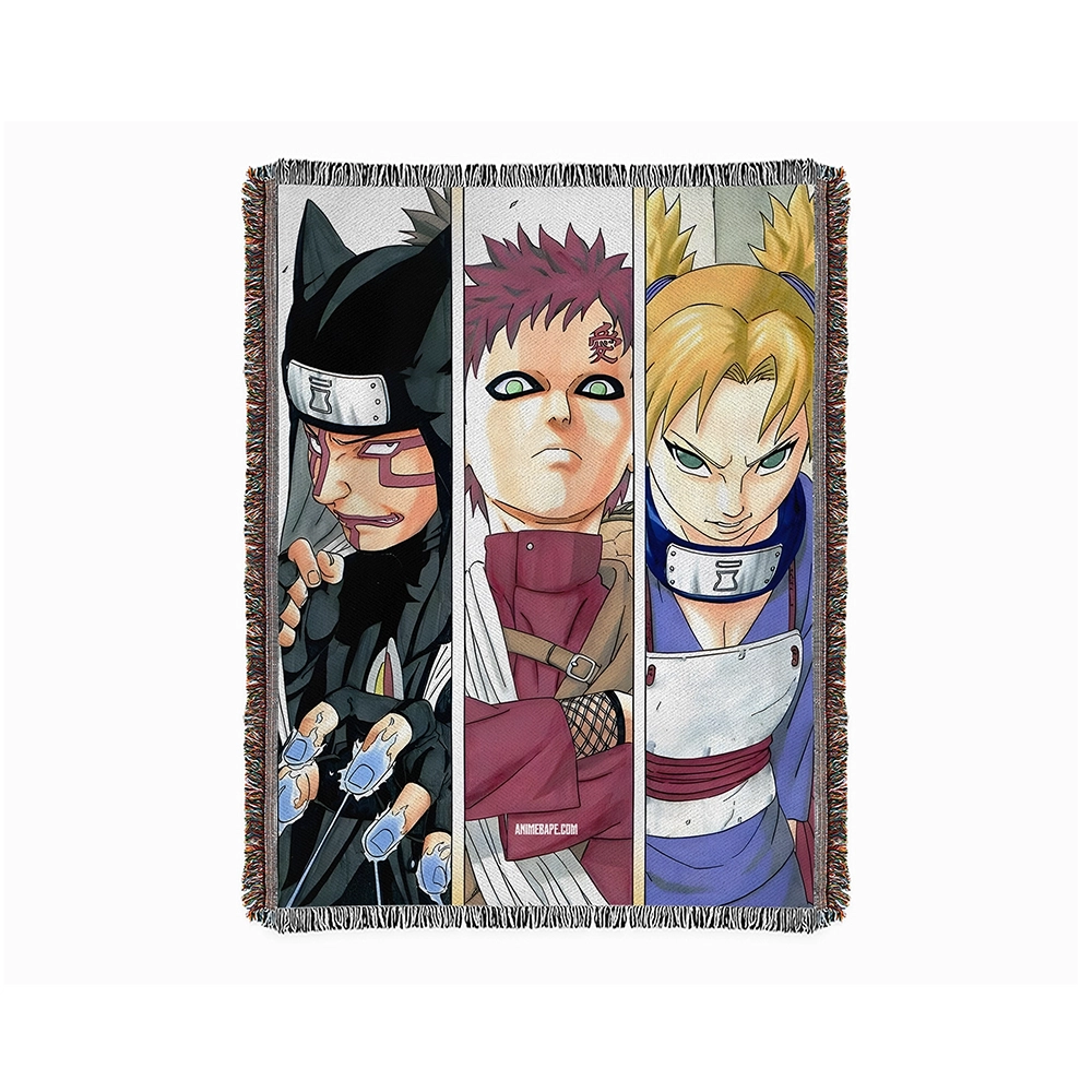 Naruto Bedspread Blanket Tapestry