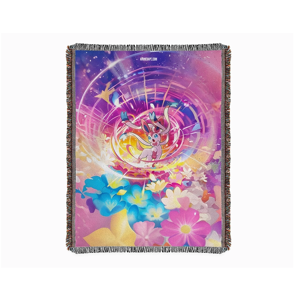 Pokemon Sylveon Tapestry Blanket Bedspread