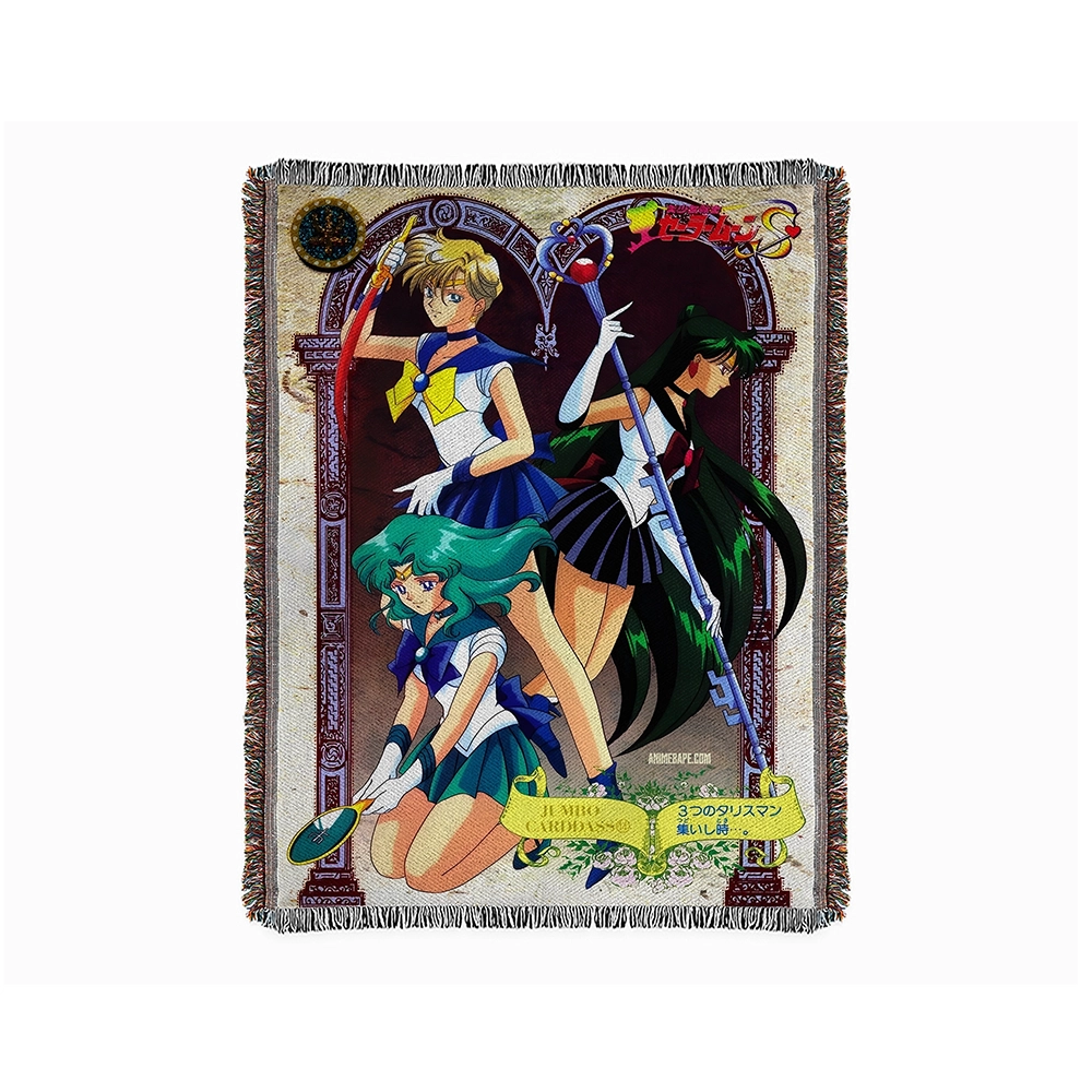 Sailor Moon Tapestry Bedspread Blanket