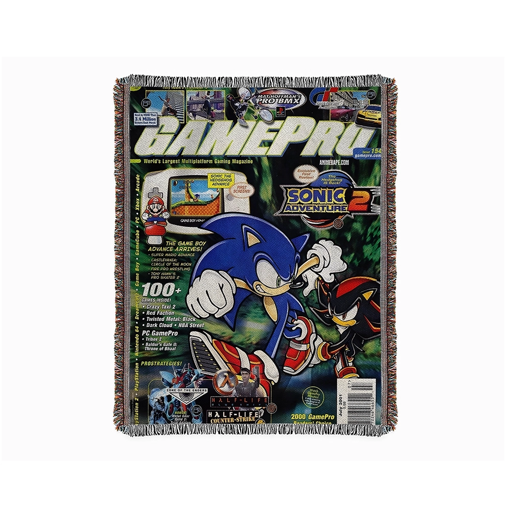 Sonic Tapestry Bedspread Blanket
