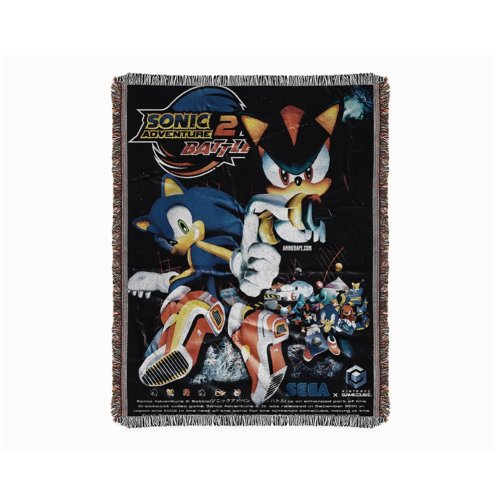 Sonic Blanket Tapestry Bedspread