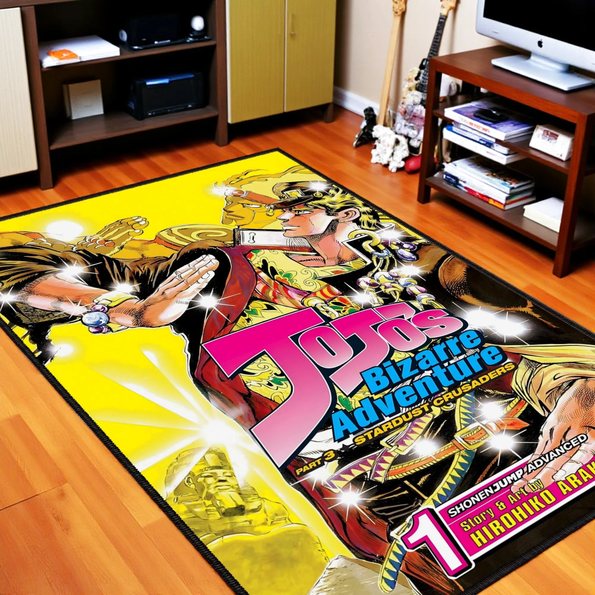 JoJo's Bizarre Adventure Decor Rectangle Rug