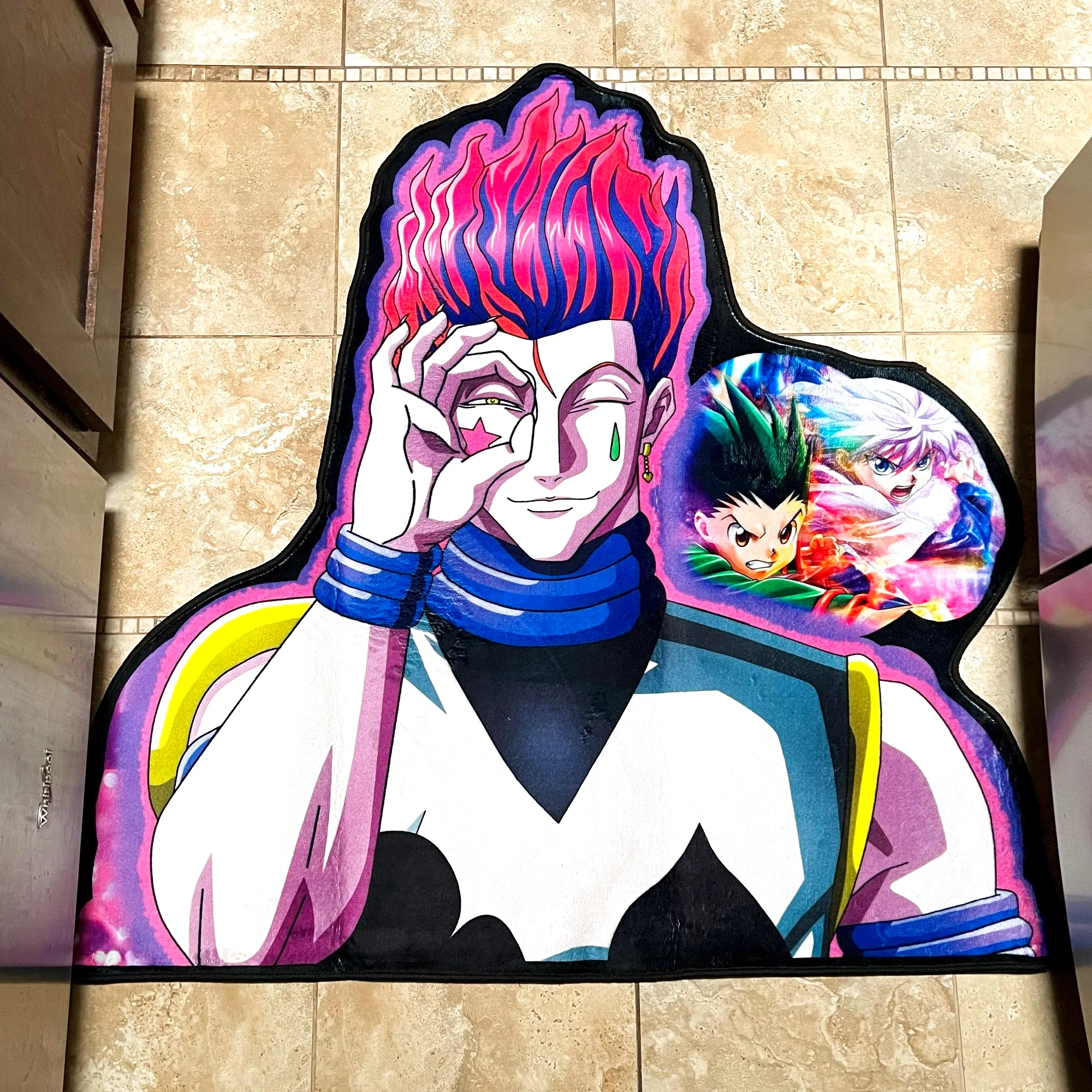 Hisoka Hunter x Hunter Custom Shaped Rug For Home