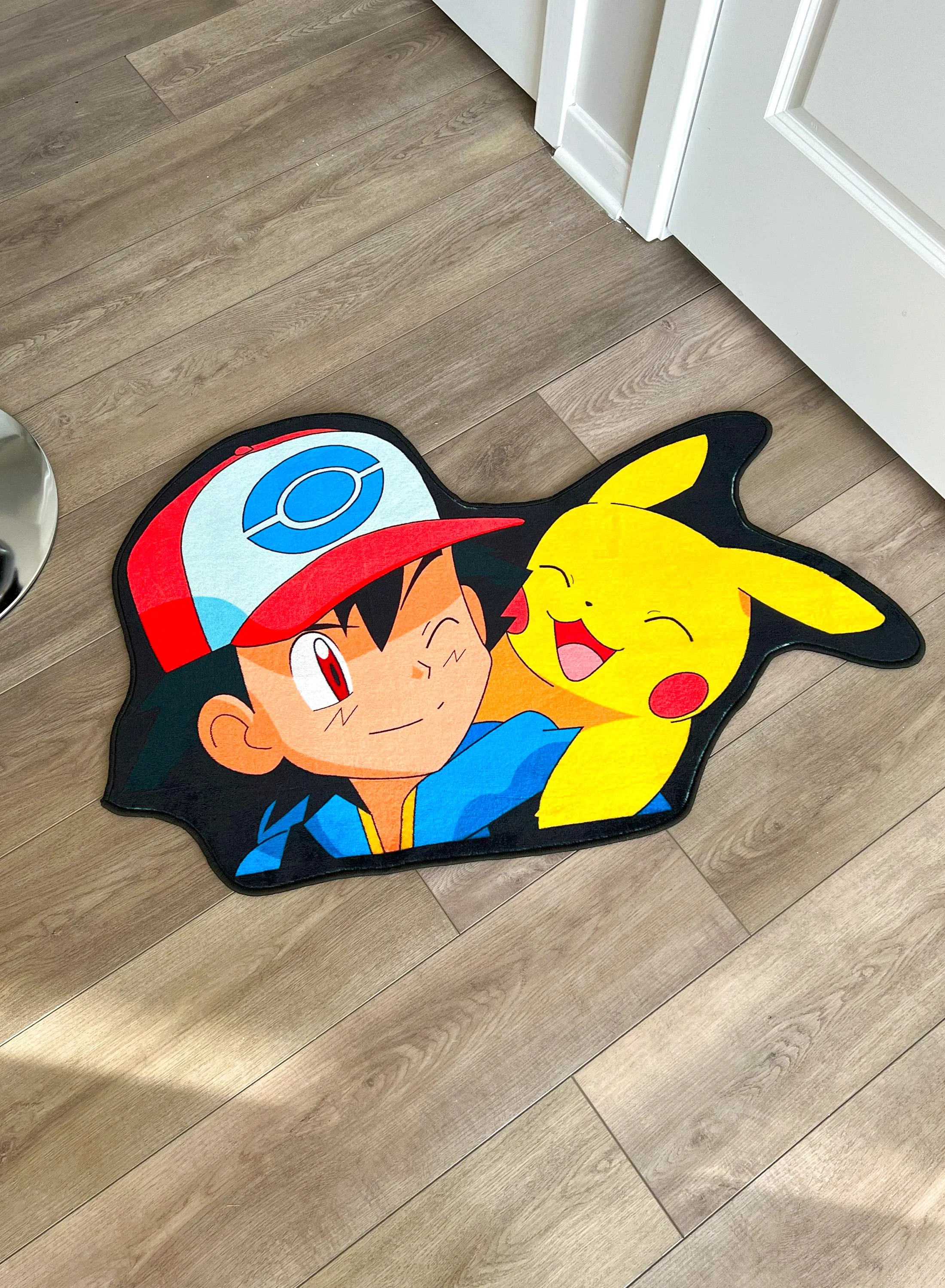 Pokemon Pikachu Custom Shaped Rug Room Decor
