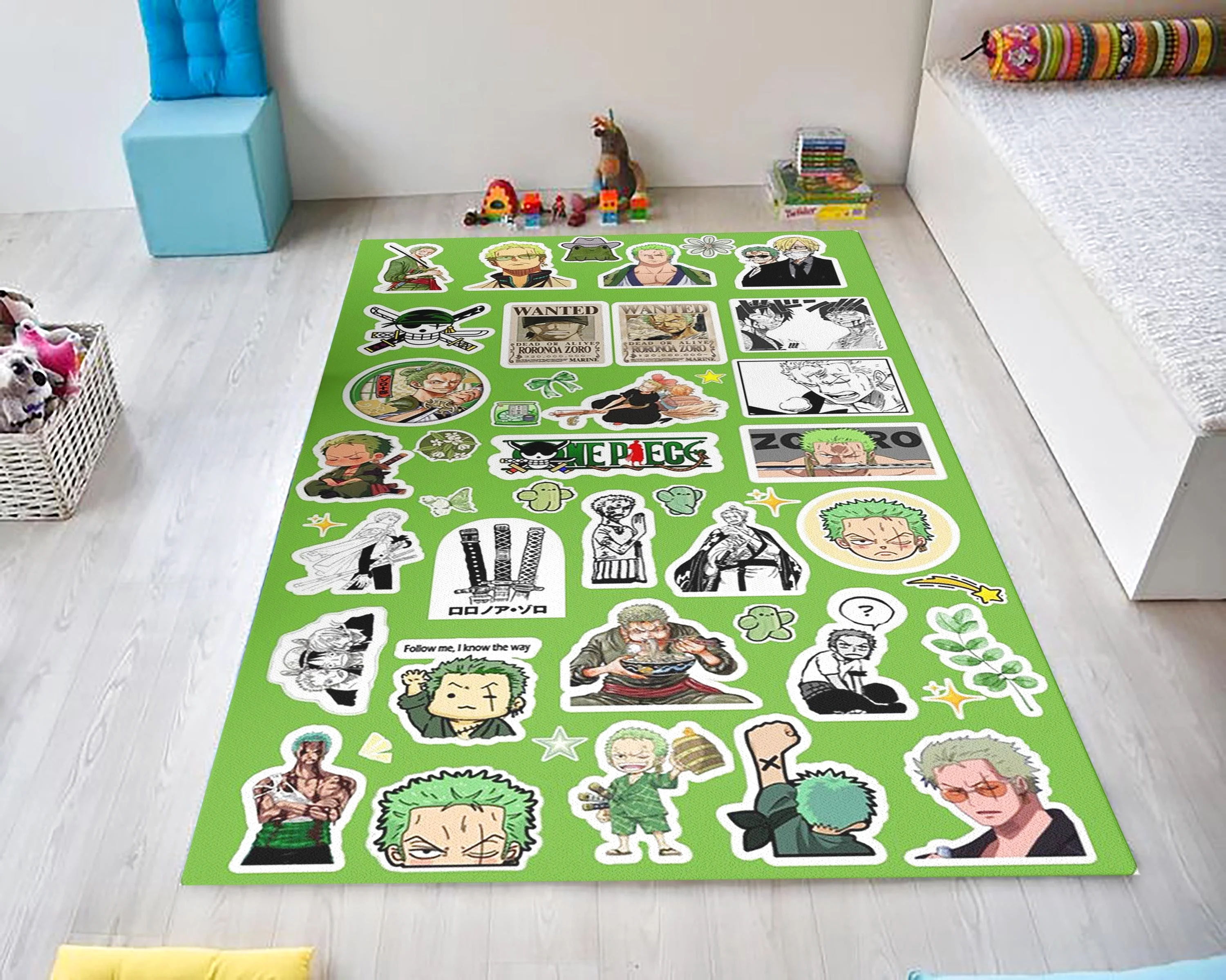 Jujutsu Kaisen Sukuna Design Decor Rectangle Rug