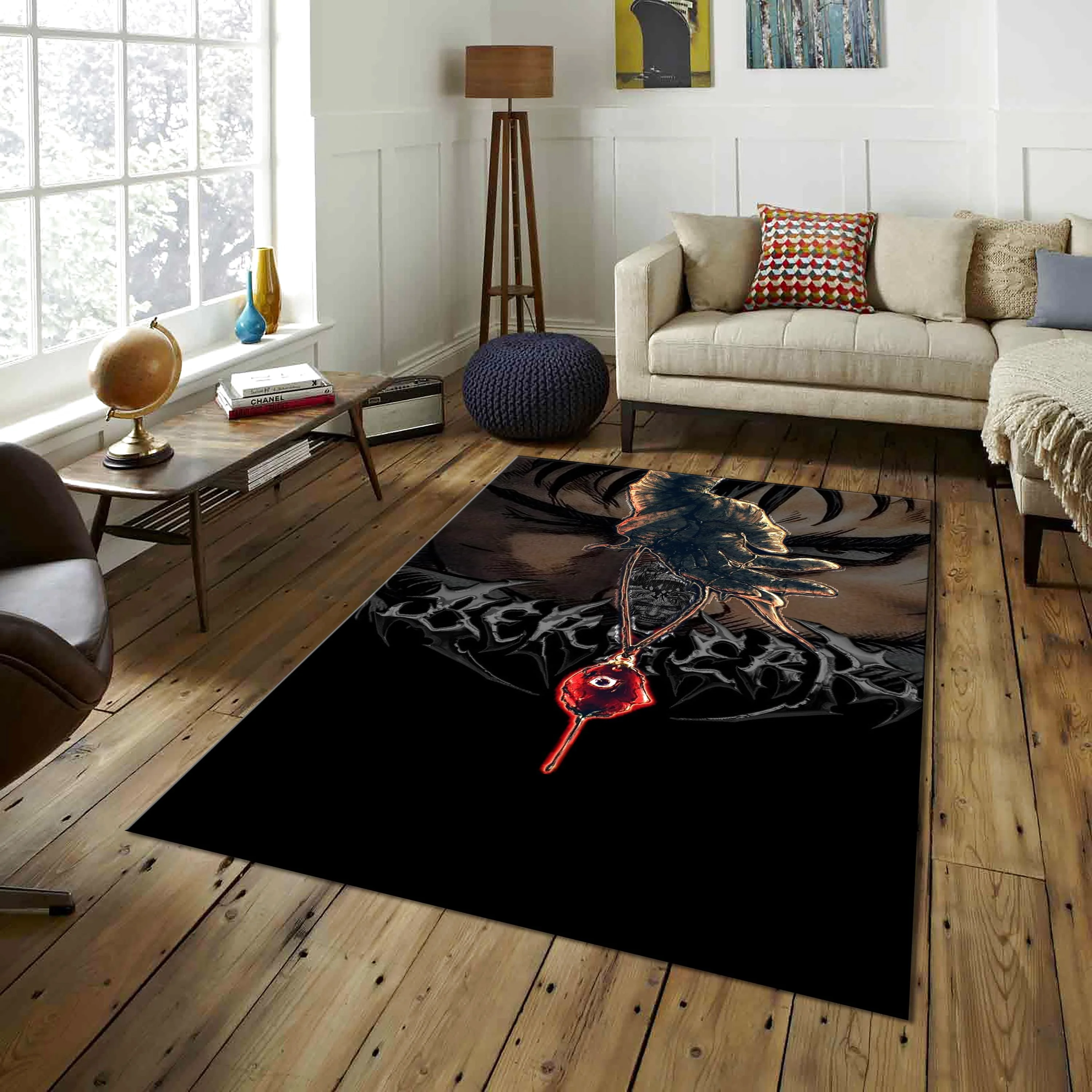 Berserk Rug, Custom Home Rug, Rectangle Rug