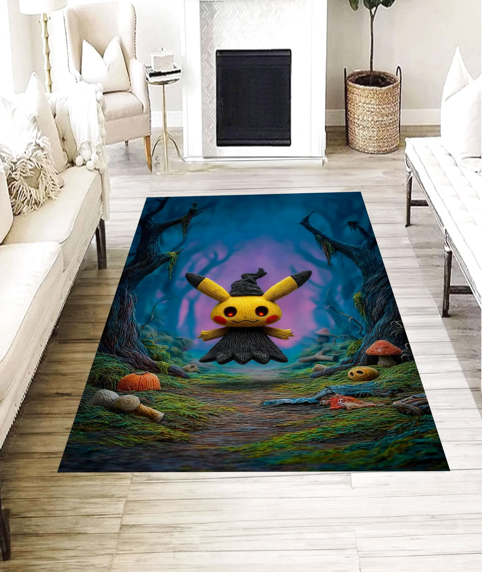 Mimikyu Pokemon Rectangle Rug