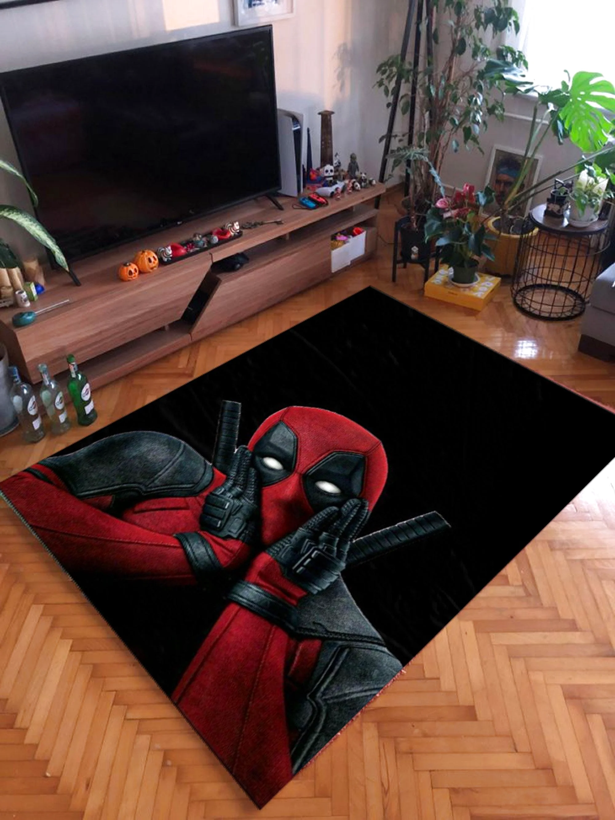 Deadpool Rug Funny Rectangle Rug