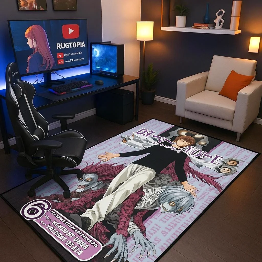 Death Note Rug Rectangle Rug