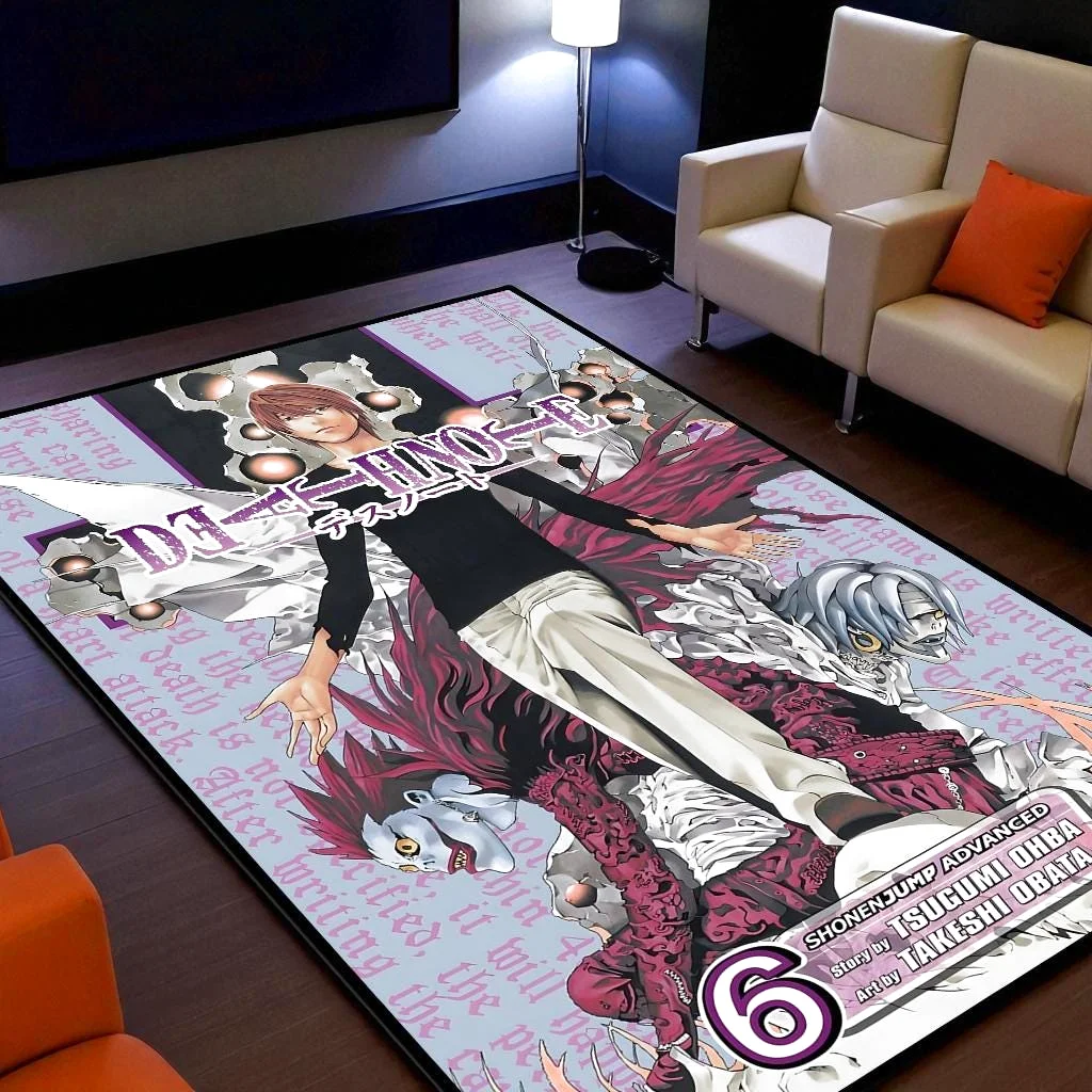 Death Note Rug Rectangle Rug