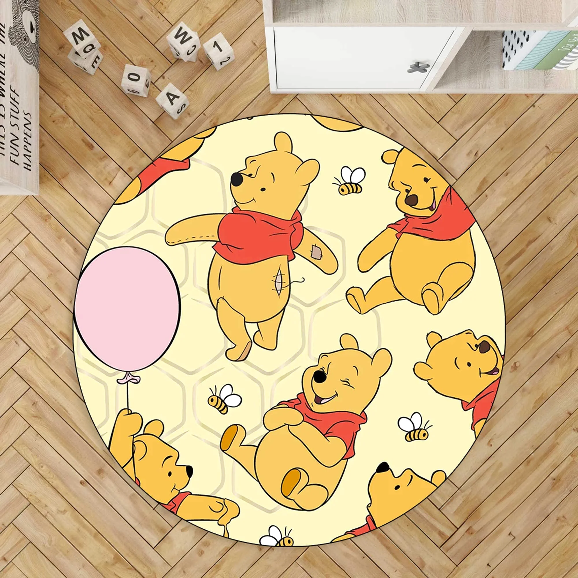 Disney Winnie the Pooh Round Rug