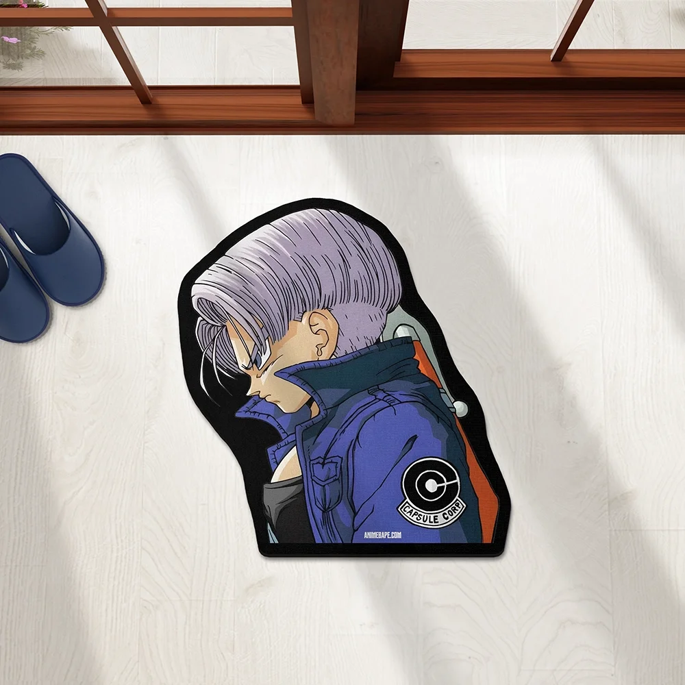 Dragon Ball Future Trunks Custom Shaped Rug