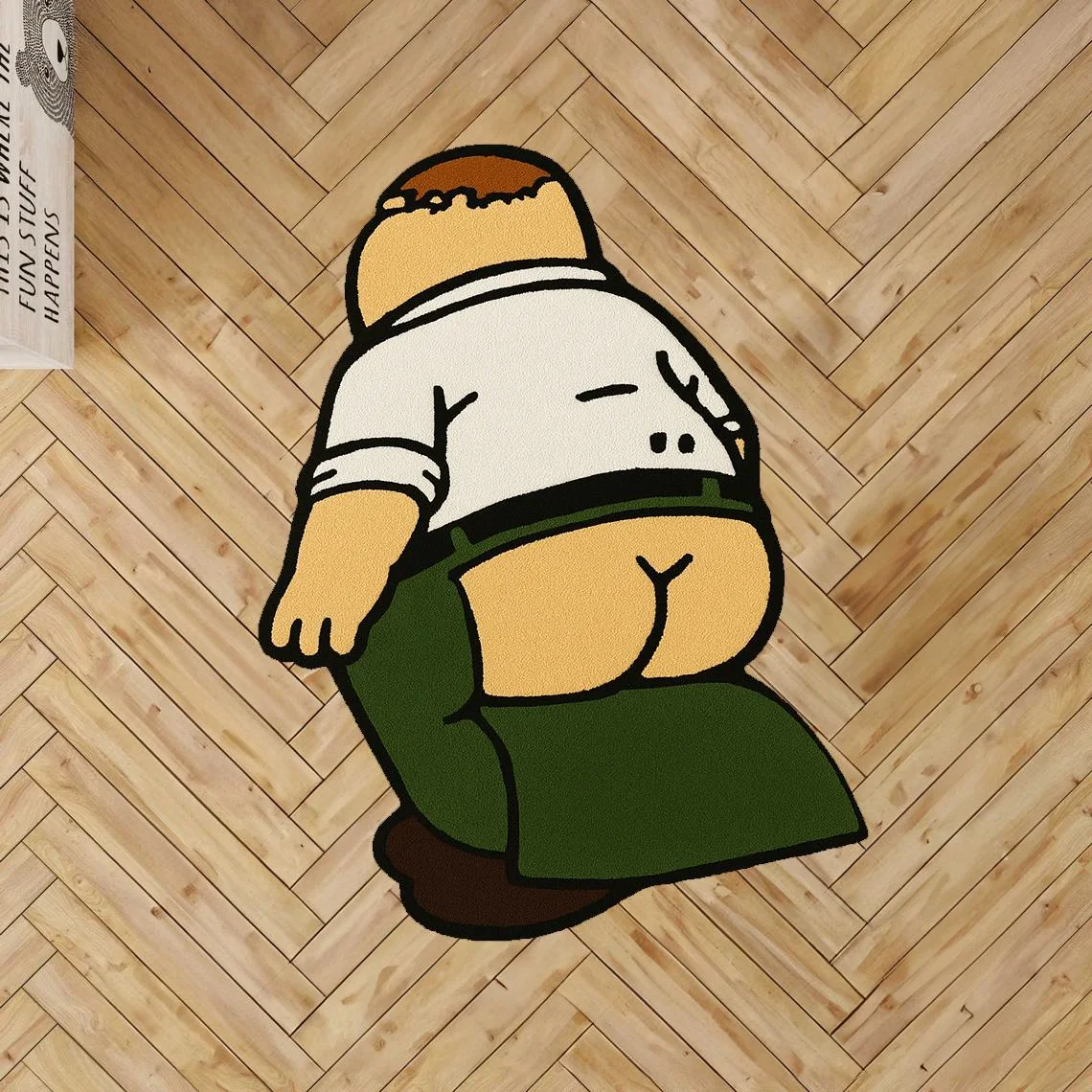 Family Guy Rug Griffin Smashed Cartoon Carpet