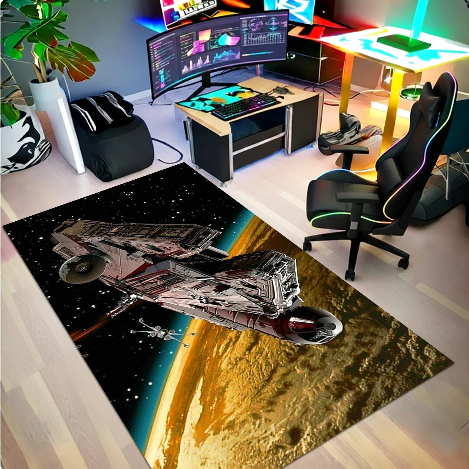 Star Wars The Mandalorian Rectangle Rug