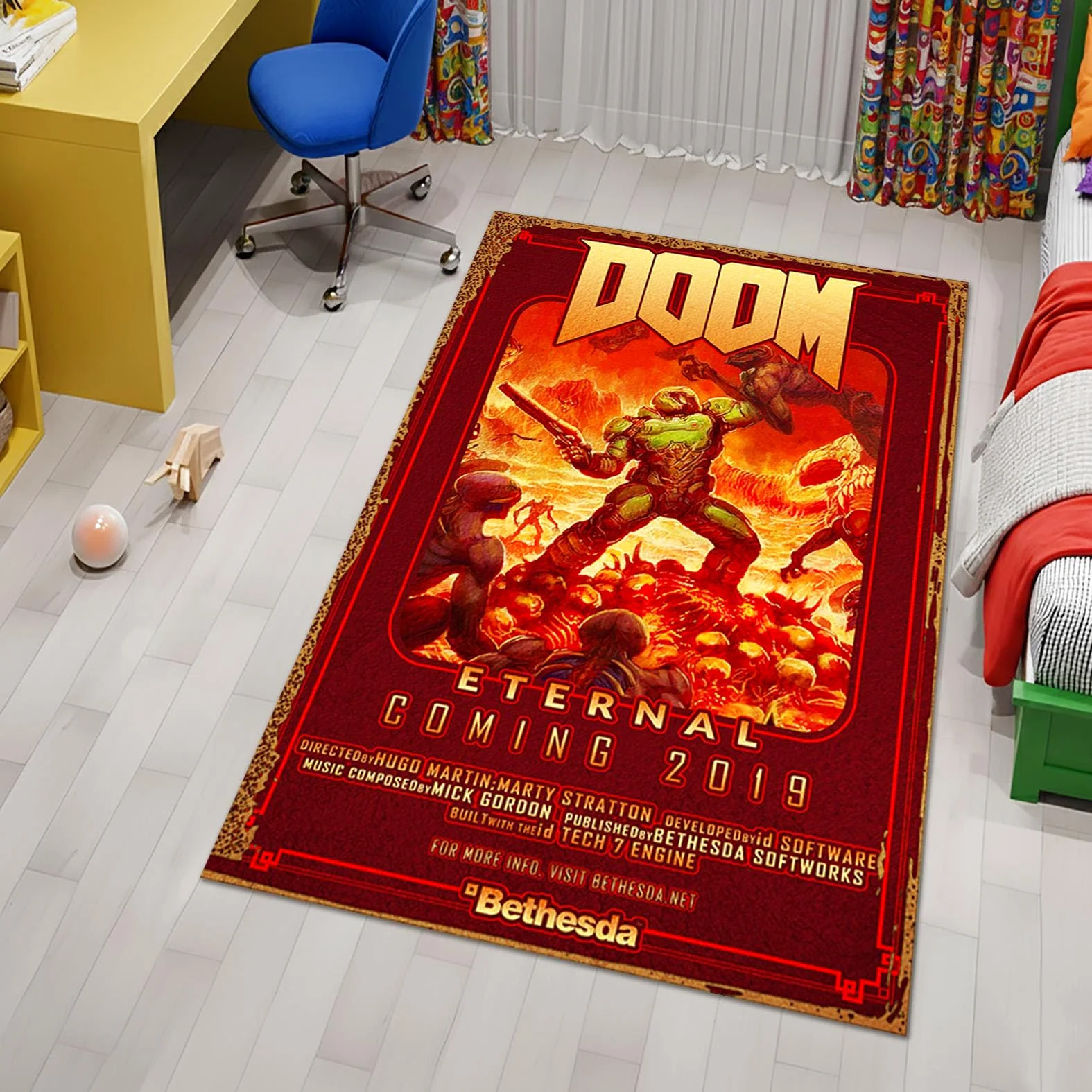 Doom Eternal Rectangle Rug