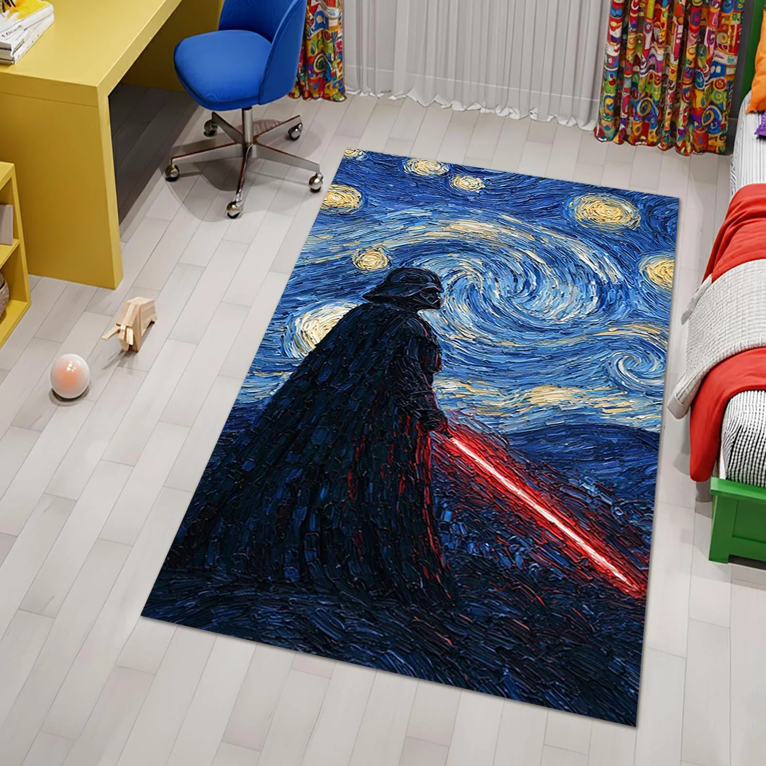 Jedi Sith Themed Rug, Rectangle Rug