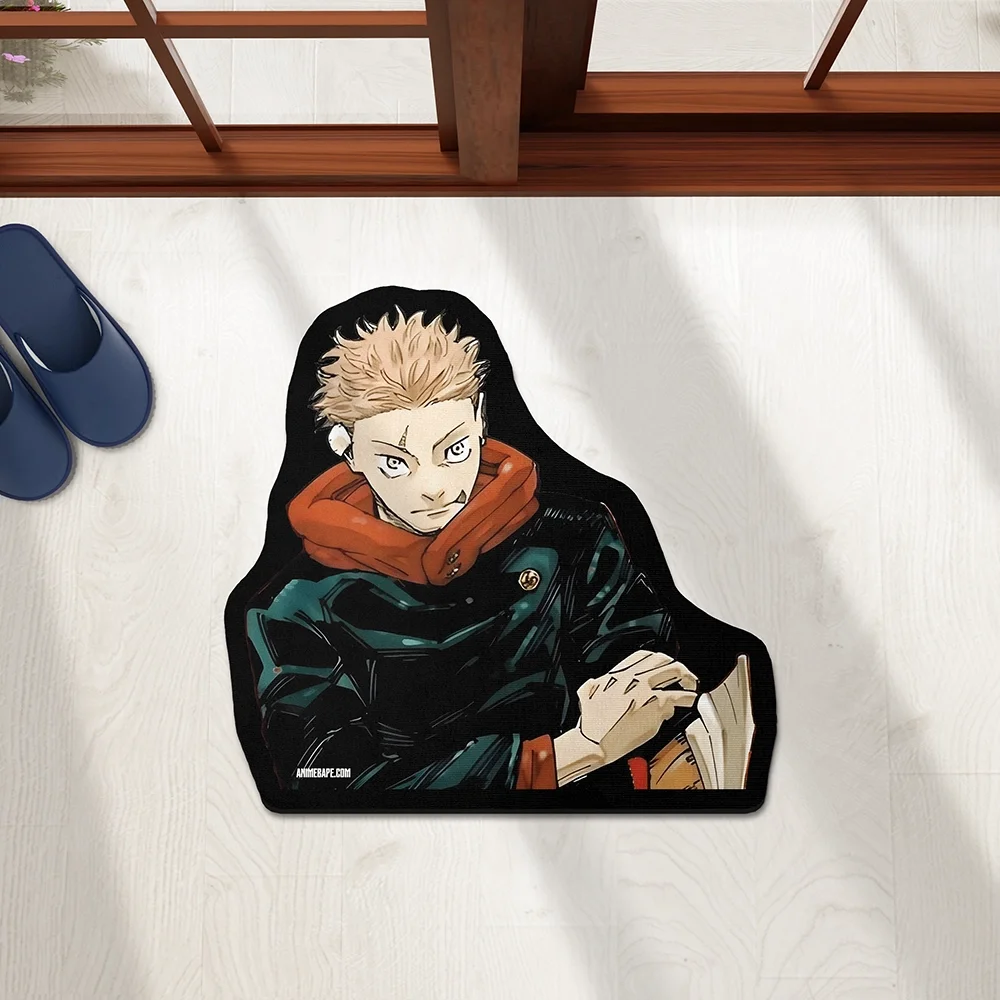 Jujutsu Kaisen Yuuji Custom Shaped Rug