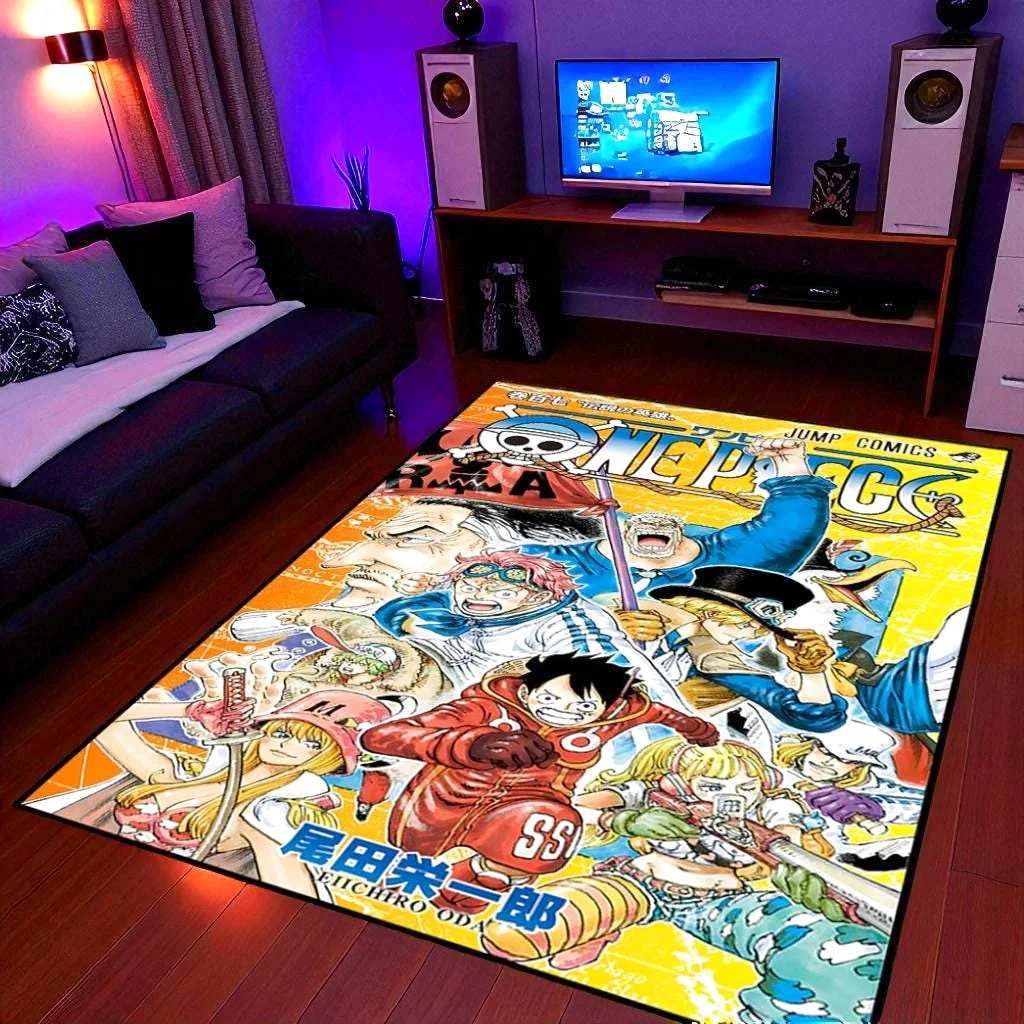 One Piece Inspired Rectangle Rug