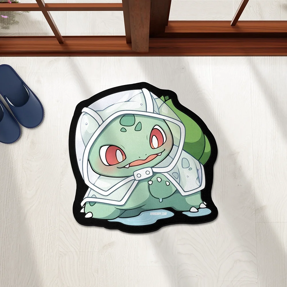 Pokemon Bulbasaur Custom Shaped Rug